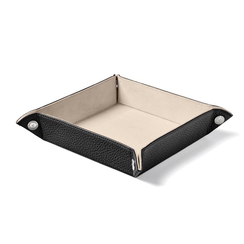 Medium Tidy Tray in Black Pebble