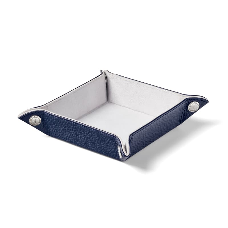 Mini Tidy Tray in Navy Pebble