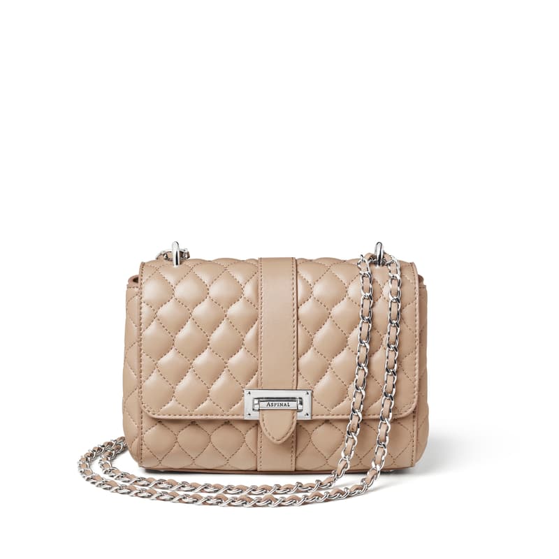 Lottie Bag in Soft Taupe Nappa