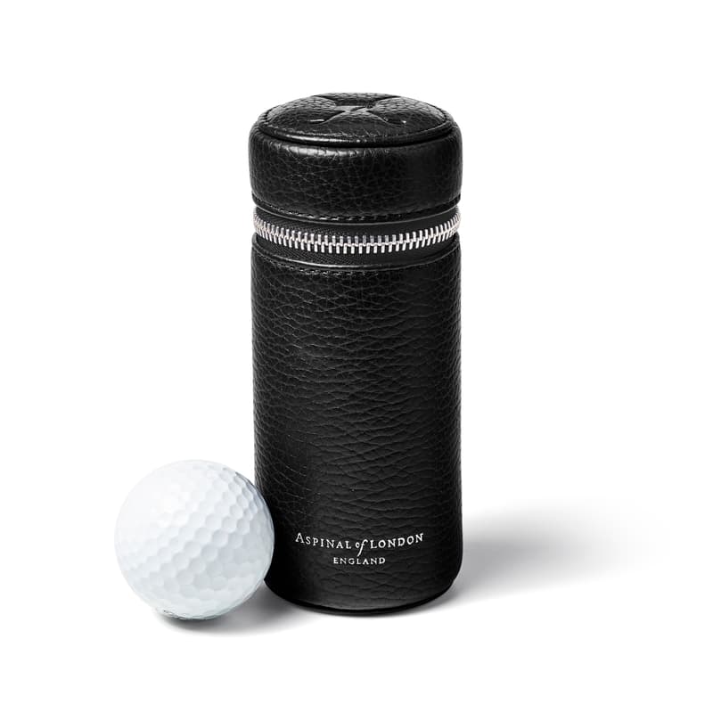 Golf Ball Holder in Black Pebble