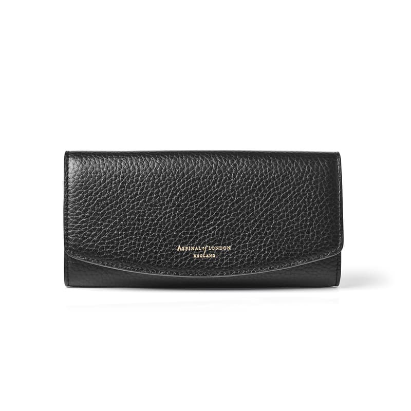 Essential Purse in Black Pebble