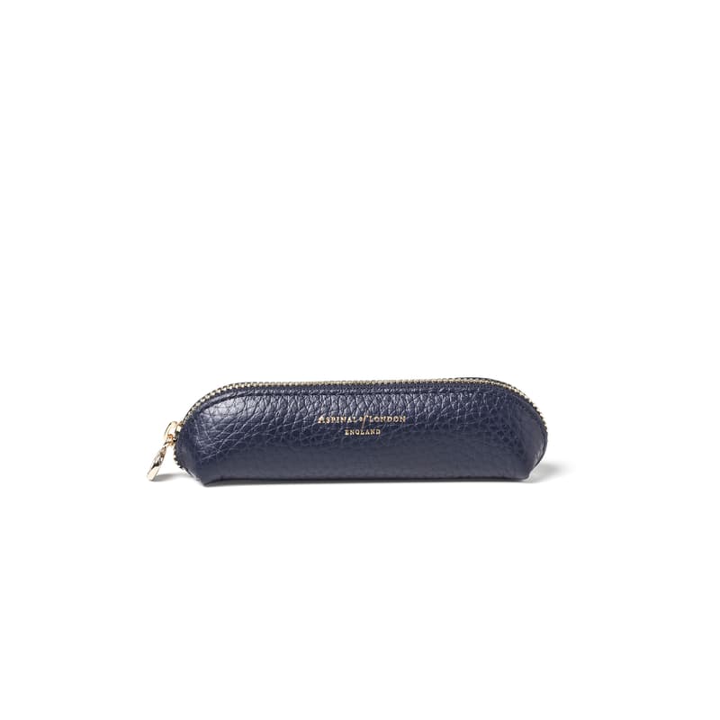 Baby Pen Case in Navy Pebble