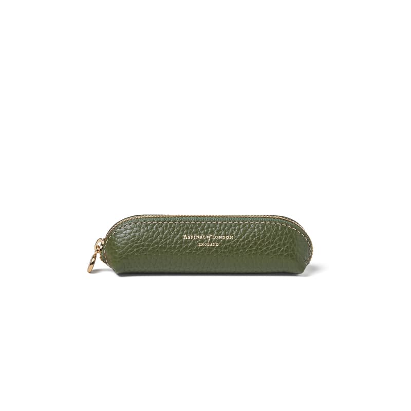 Baby Pen Case in Racing Green Pebble
