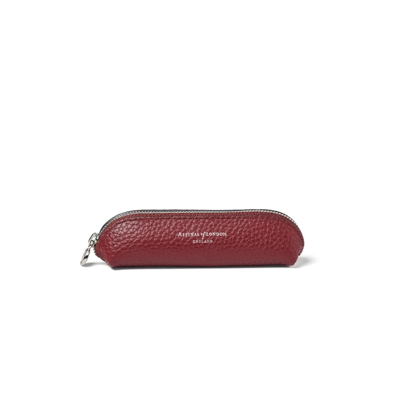 Baby Pen Case in Merlot Pebble