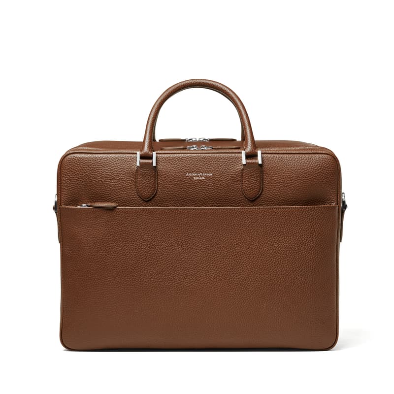 48 Hour Mount Street Travel Bag in Tobacco Pebble