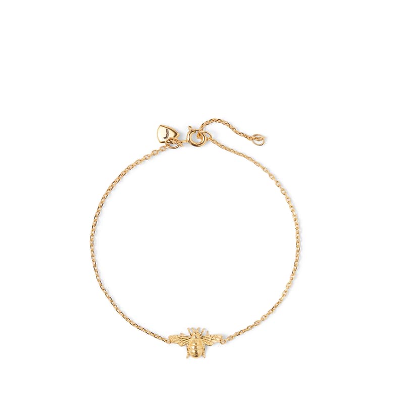 Bee Bracelet in 18ct Gold Vermeil