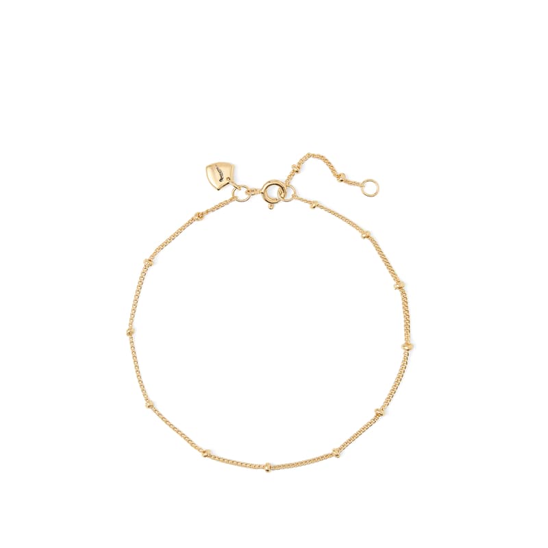 Beaded Bracelet in 18ct Gold Vermeil