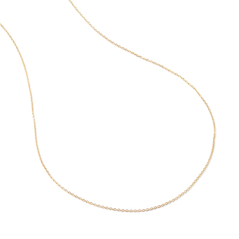 16-inch Cable Chain Necklace in 18ct Gold Vermeil