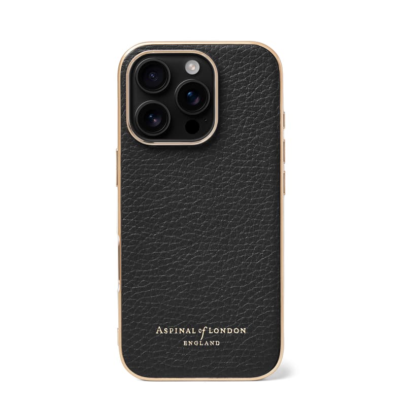 iPhone 16 Pro Case in Black Pebble