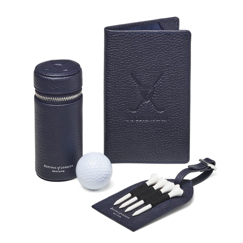 Golf Set Collection in Navy Pebble