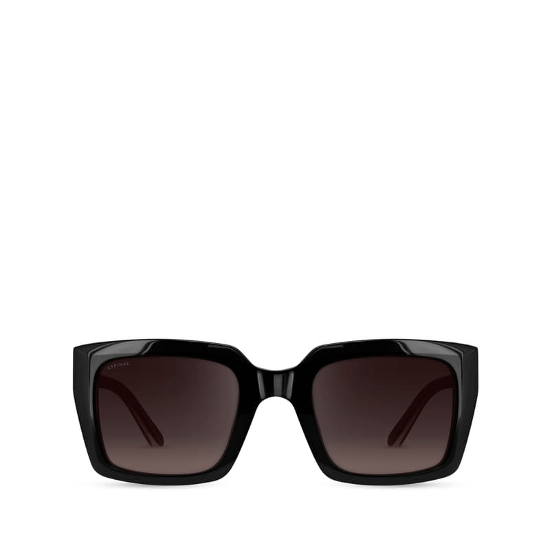Hamptons Women's Sunglasses in Black Crystal Acetate