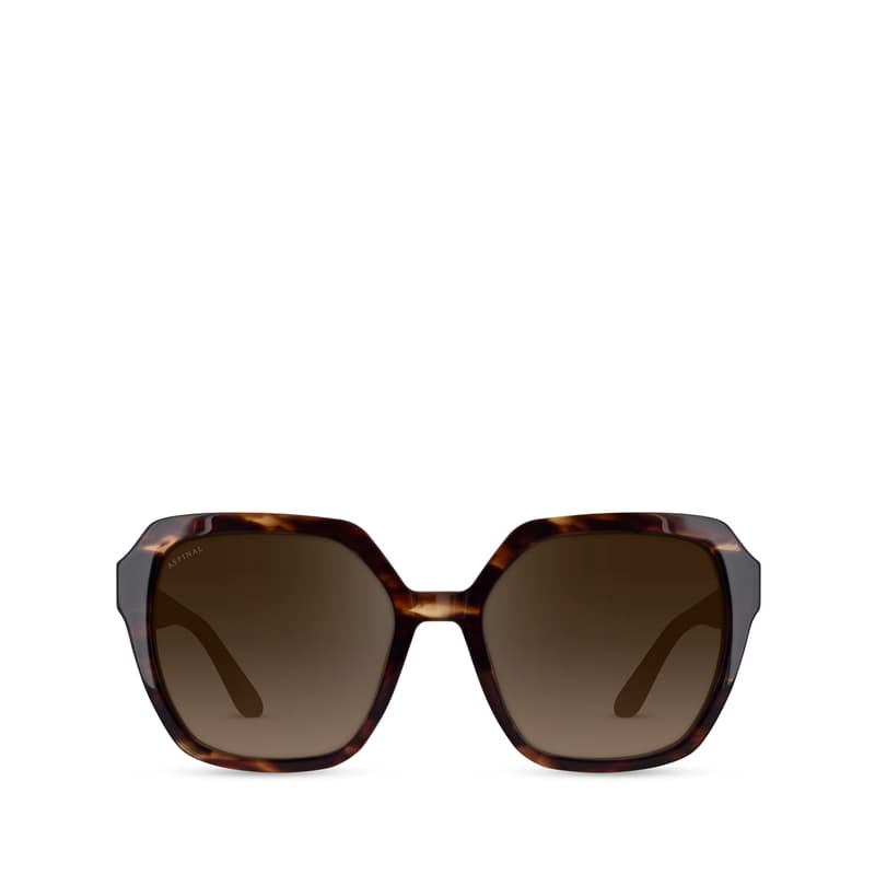 Hudson Women's Sunglasses in Mahogany Acetate