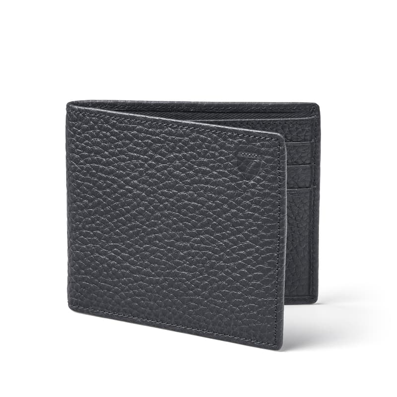 Billfold RFID Wallet in Navy Pebble