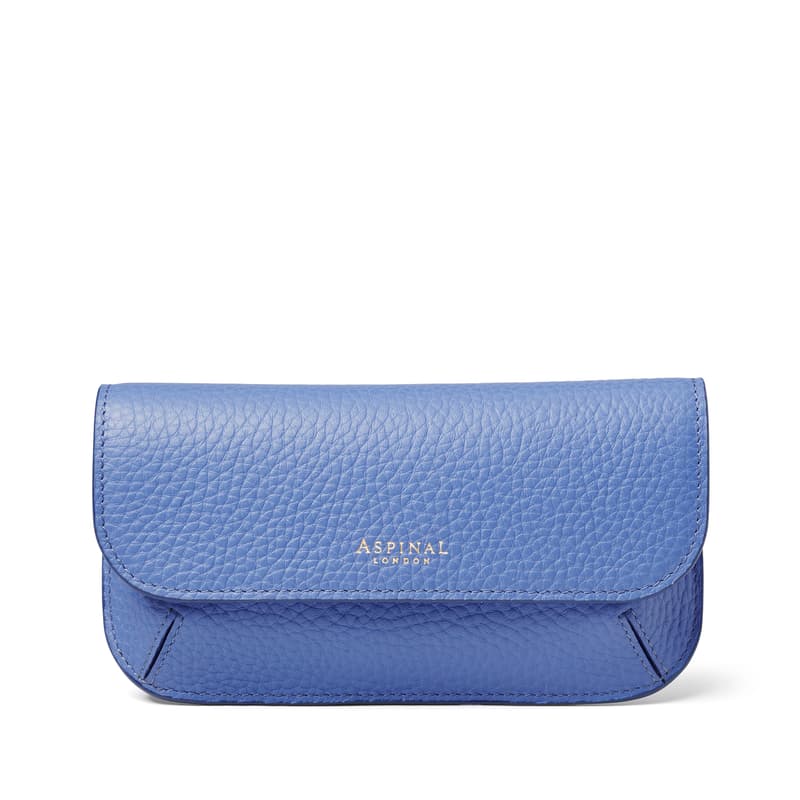 Ella Sunglasses Case in Capri Blue Pebble
