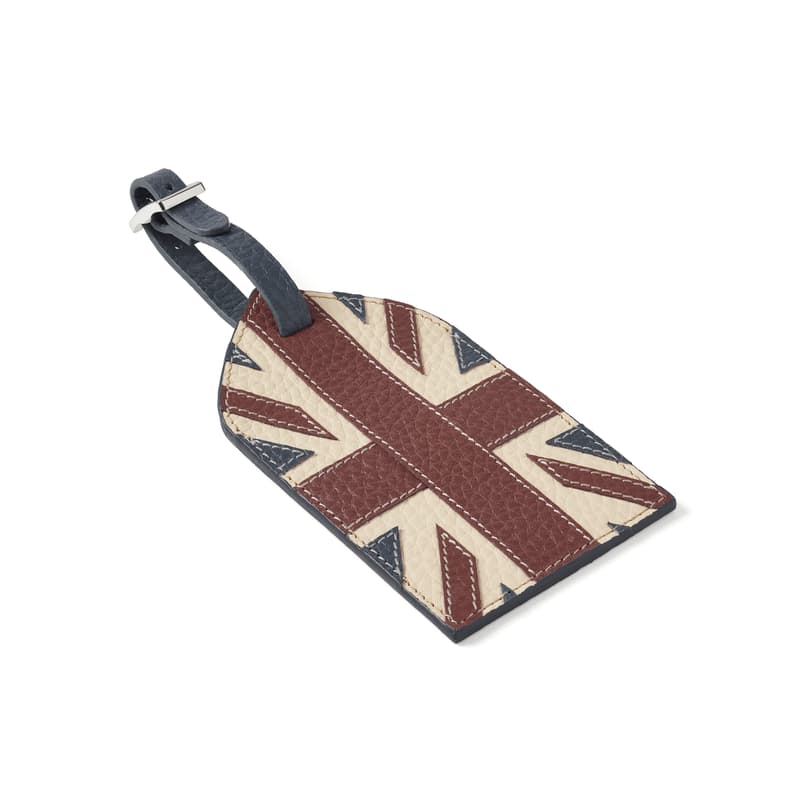 Luggage Tag in Brit Pebble