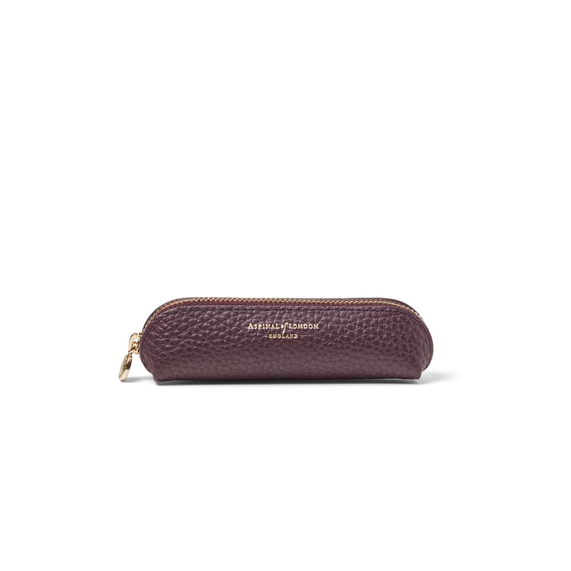 Baby Pen Case in Fig Pebble