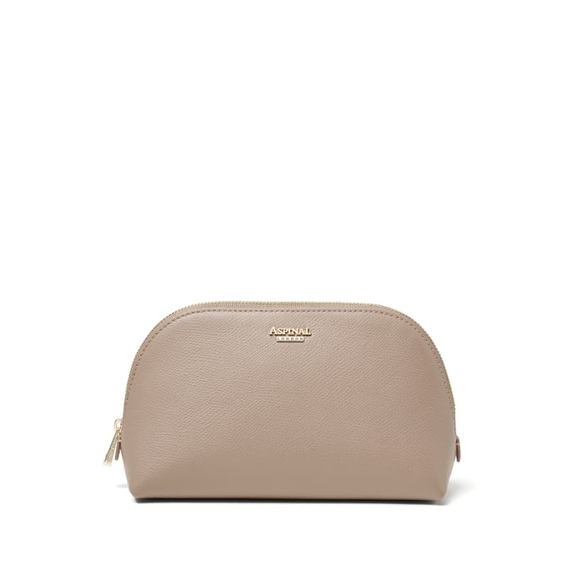 Classic Makeup Case in Moleskin Soft Saffiano