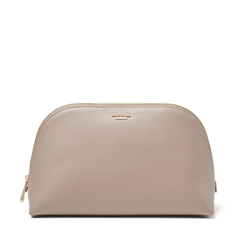 Classic Toiletry Bag in Moleskin Soft Saffiano