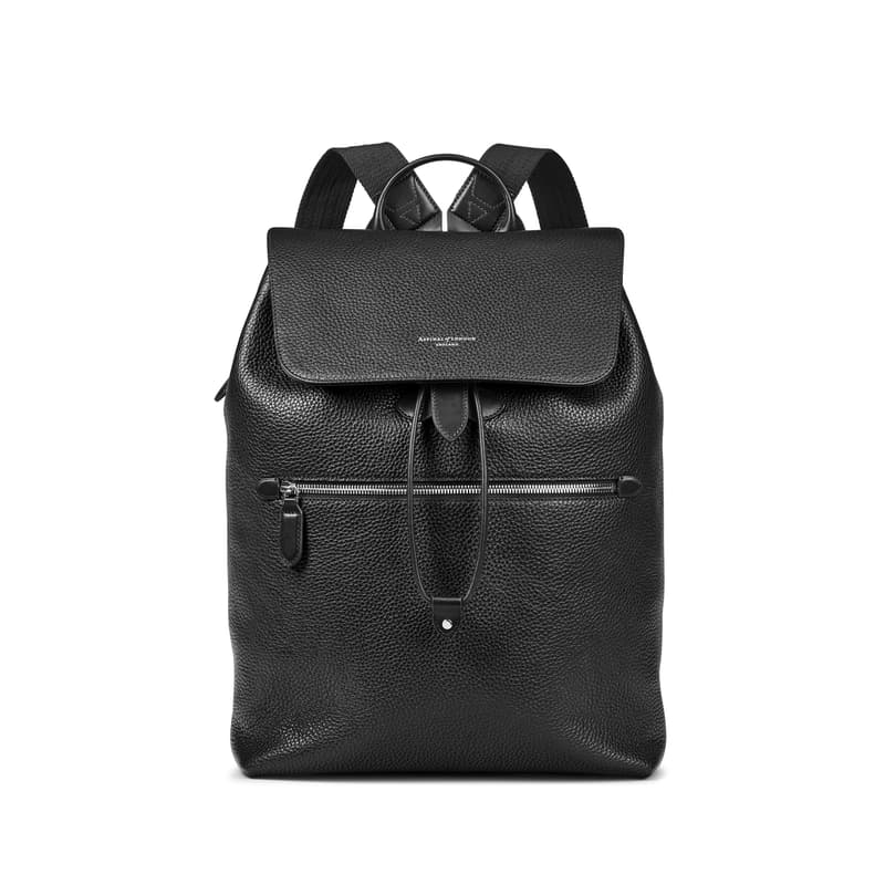 Reporter Backpack in Black Pebble