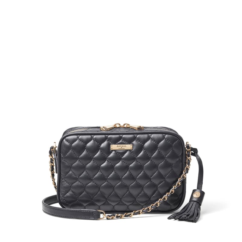 Alice Bag in Navy Quilted Nappa