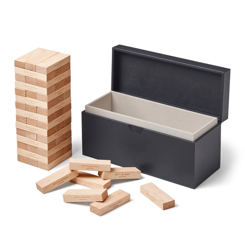 Tumble Tower in Navy Pebble