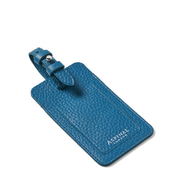 Luggage Tag in Topaz Pebble