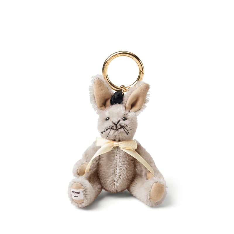 Binky Bunny Mohair Keyring
