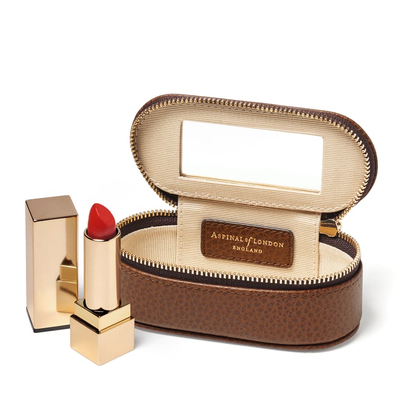 Purse Tidy All in Tan Pebble