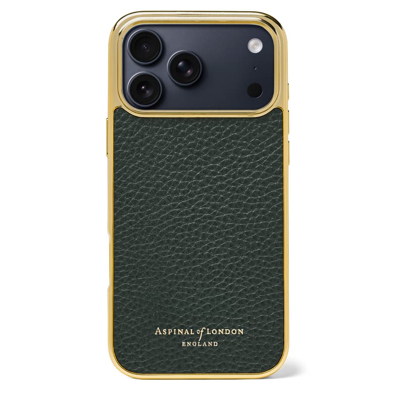 iPhone 17 Pro Max Case in Alpine Green Pebble