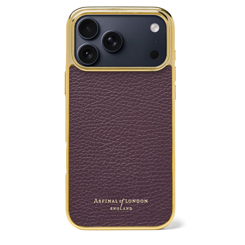 iPhone 17 Pro Max Case in Fig Pebble