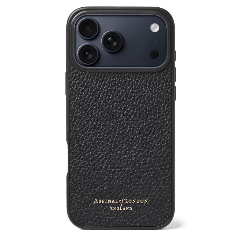 iPhone 17 Pro Max Case in Black Pebble