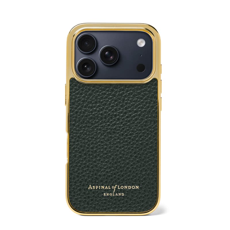 iPhone 17 Pro Case in Alpine Green Pebble