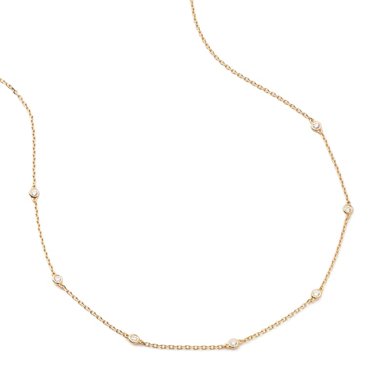 Celeste Diamond Necklace in 14ct Gold