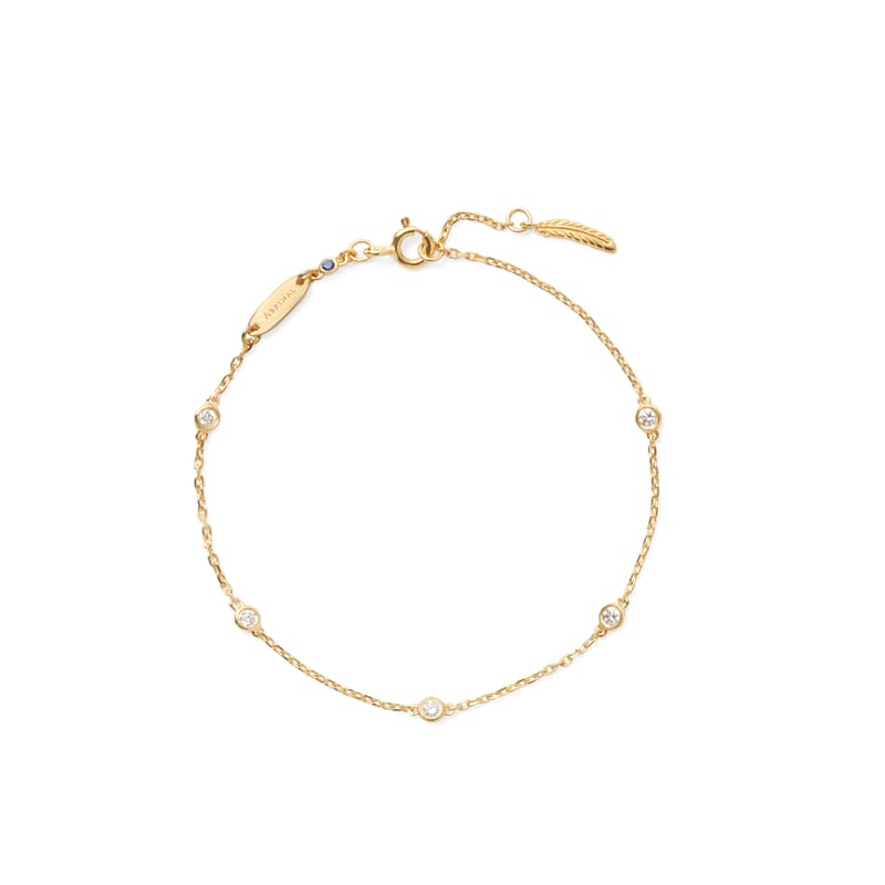 Celeste Diamond Bracelet in 14ct Gold