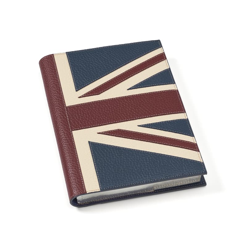 A5 Refillable Luxury Journal in Brit Pebble