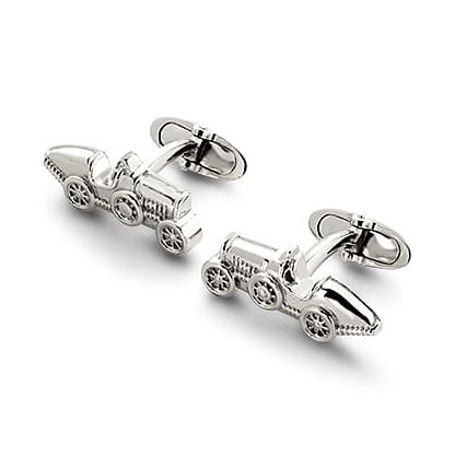 Sterling Silver Classic Car Cufflinks