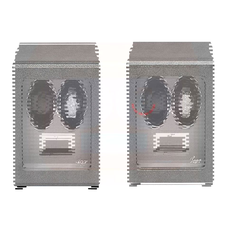 Quantum Duo Watch Winder - Silver