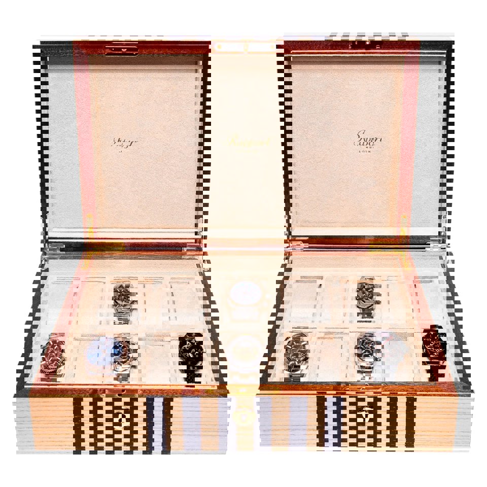 Labyrinth Ten Watch Box - Beige